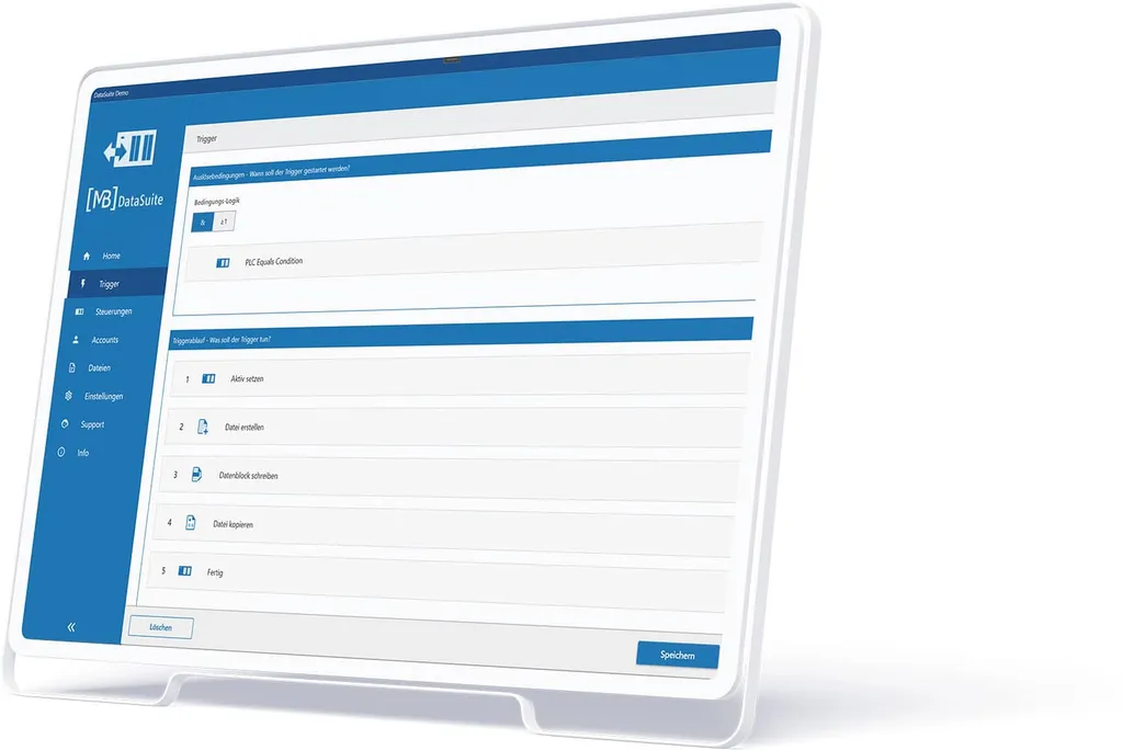 DataSuite 3: grafischer Trigger-Editor