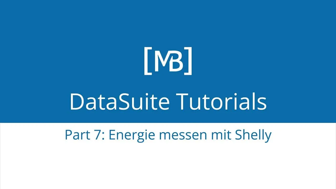 Preview image: DataSuite Tutorials Part 7 – Measuring energy with Shelly