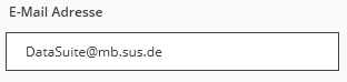 E-Mail Adresse