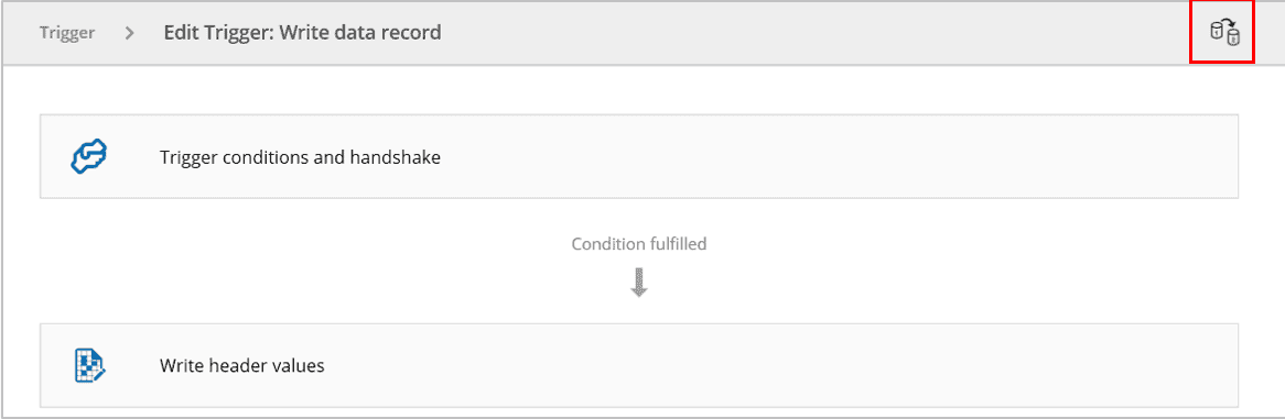 Changing data blocks for all variables in the trigger | MB Datasuite
