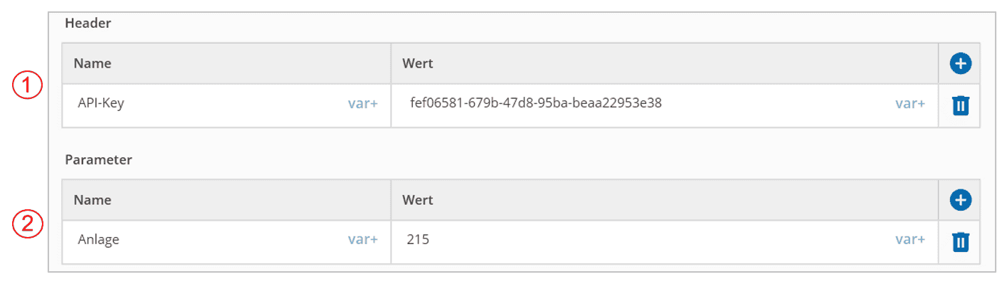 Execute REST Request | MB Datasuite